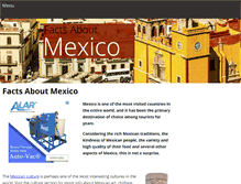 Tablet Screenshot of facts-about-mexico.com